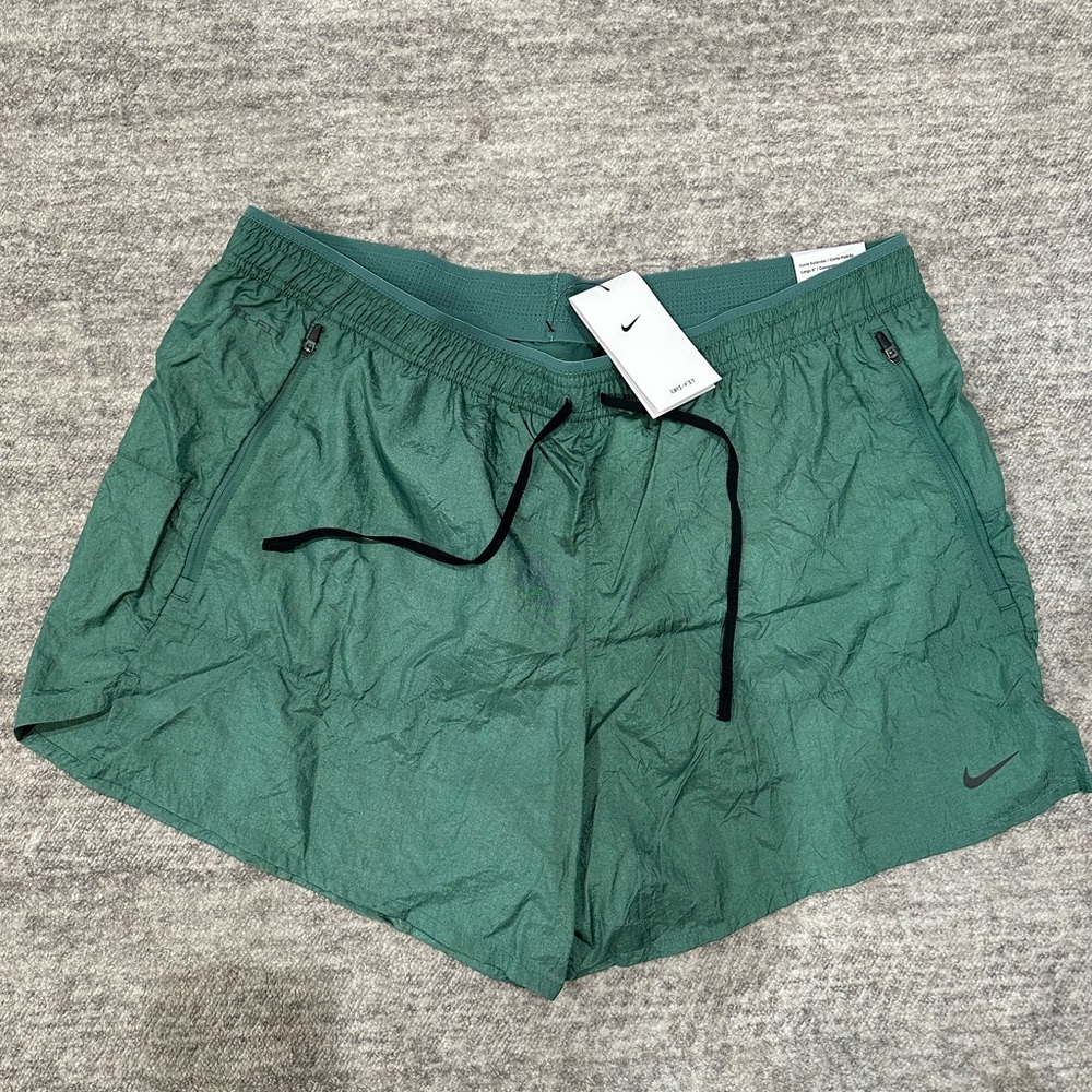 Nike Forest Green Running Shorts